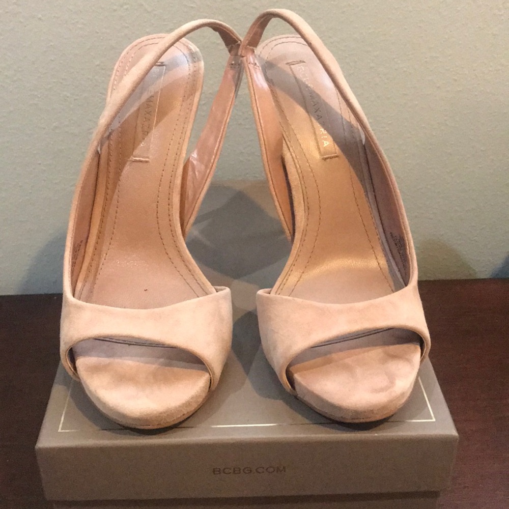 BCBG MaxAzria Prue goat leather sandals